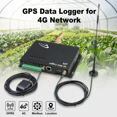 4G GPS Modbus Data Logger Wireless Ethernet Tracker With Cloud Storage And Real Time Monitoring For Industrial Use
