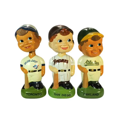 Vintage Ceramic Athletics Bobble Head Doll Sport Bobble Head Figurine Fully Custom Bobblehead Figurine