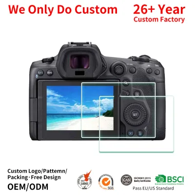 Customized 9H Anti-scratch Tempered Glass Screen Protector for Digital DSLR Camera High Transparency Easy Install Bulk Supplier