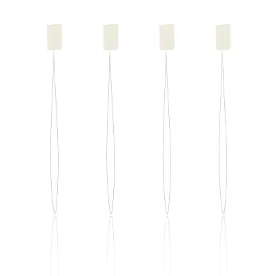 Stainless Steel Long Needle Threader Cross Stitch Sewing Threading Tools for Embroidery Floss Stitching DIY Hand Crafts