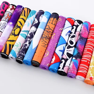 Custom Printed Light Weight Quick Dry Solid Micro Suede Rally Towels, Sand-free Microfiber Sueded Beach Sport Promotion Towels