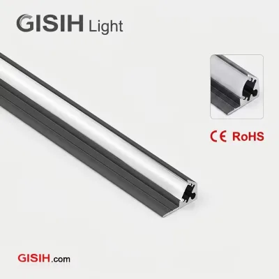 168PCS/M Aluminum 8W/M LED Linear Light SMD2835 DC12V High Brightness 120 Beam Angle 3000-6000K Modern Silver Cabinet Lighting