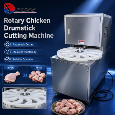 Versatile Commercial Poultry Foot Chopper Breast Dicing Meat Machine
