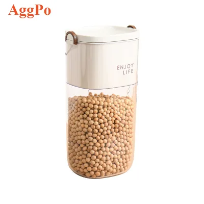 Airtight Food Storage Container Set, Kitchen Pantry Organization Canisters With One-handed Leak Proof Lids