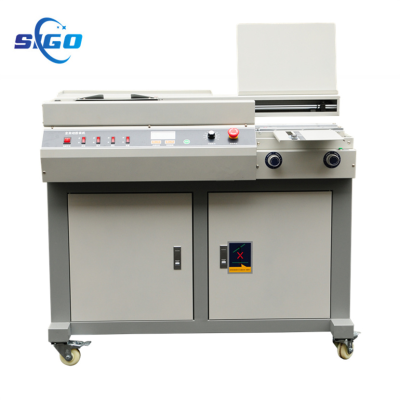 55H-A4 Automatic Spine Glue Book Binding Machine Eva Hot  Glue Binder Wireless Glue Binding Machine Binding Machine A4 Size