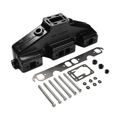 Cast Iron V8 Exhaust Manifold Marine Accessories XME 5804 V8 Small Block Manifold Replaces Vovlo 835084