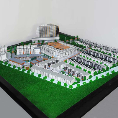 Residential Massing Architectural Model Supplies for City and Public Design