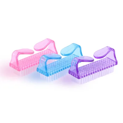 Factory Special Design Hot Sell Plastic Nail Brush/manicure Mini Nail Acrylic Brush /plastic Cleaning Brush