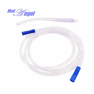 2025 Medical Grade PVC Yankauer Handle-EO Gas Sterile Class II CE Certified Individual Pack for Hospital Surgical Instruments