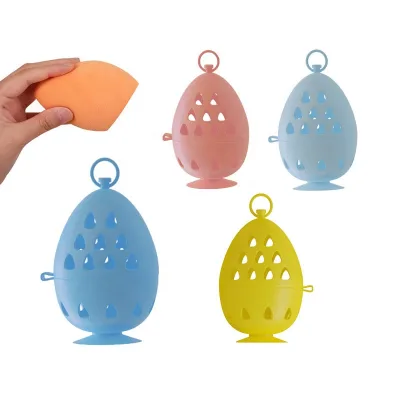 New Arrival Travel Portable Silicone Makeup Sponge Holder Case Beauty Sponge Case