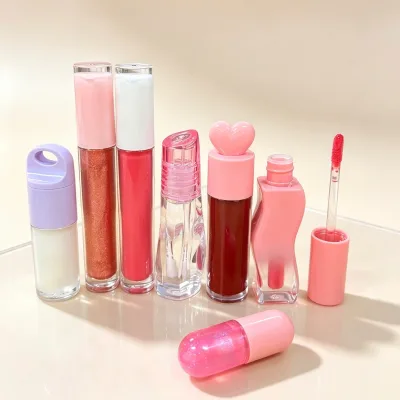 Private Your logo Custom High Pigment Plumping No Animal Testing Lip Gloss Moisturizing Waterproof Matte Lipstick Lip Blam