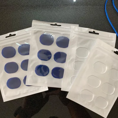 6 Pieces of Silicone Drum Kit - Muffling Stickers Damping Stickers and Noise-absorbing Pads 6-piece Drum Kit Accessories