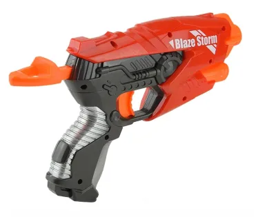 Children Birthday Party Flavor Shooting Game Blaze Storm Darts Blaster Toy with 5 Eva Soft Bullets