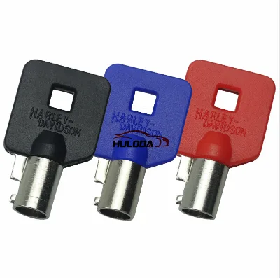 For Harley Motor Key Shell With 3 Color Black Blue Red Please Choose a Color