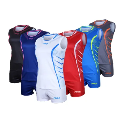 Hot Sale Custom Cheap Sports Volleyball Uniforms Beach Sleeveless Volleyball Jersey for Men