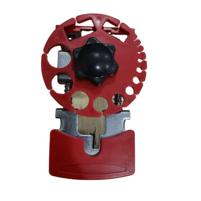 SHUOQI Adjustable Manual Handheld Red Multi-Purpose Stainless Steel Wire Stripper Quick Stripper