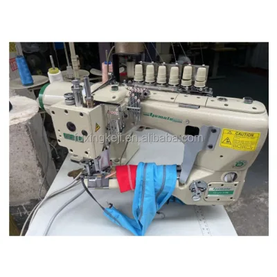 High Speed Yamato FD-62g 4 Needle 6 Thread Flat Seamer Feed off the Arm Second Hand Industrial Sewing Machine for Sale