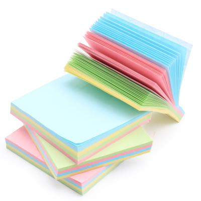 Colorful Self-adhesive Sticky Notes - Essential Reminders Sticky Pads Note