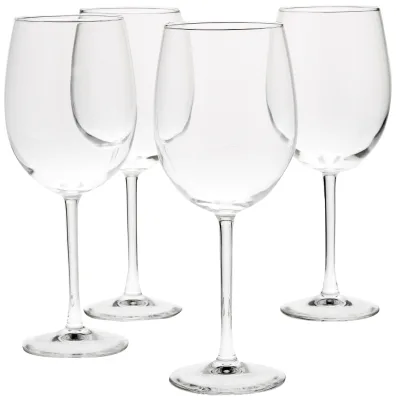 450ml Classic Design Cheap Seamless Red Wine Glasses Set Crystal Plastic Wine Glasses Oversized Wine Glass