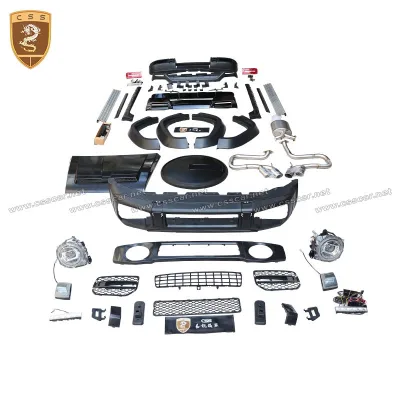 Auto Accessories Parts Bra-B Style PP Material Car Front Bumper Assembly Fender Flares Body Kit for Suzuki Jimny Body Kits