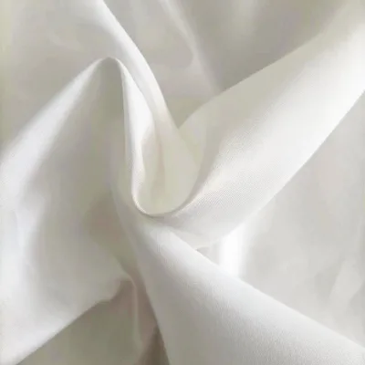 16 M/m 140 cm Breathable Green 30% Silk 70% Cotton Silk Cotton Fabric for Charming Garment