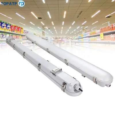 Fast Wiring IP65 Waterproof & Dust Proof Explosion Proof LED Light Fixture Outdoor Garage Warehouse Use Rotary Knob