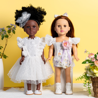 New Arrival 18 Inch American Doll Girl Dress Fashion Doll Princess Style Outfits