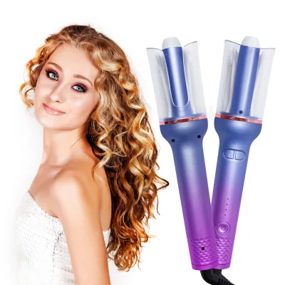 Professional Automatic Hair Curling Iron Ceramic Ionic Barrel Smart Anti-Stuck Auto Rotating Hair Curling Electric Household
