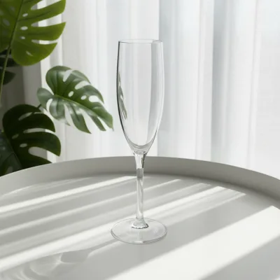 European Style Premium Unbreakable High-legged Wine Glass Made of Transparent Acrylic Plastic Red Wine Glass