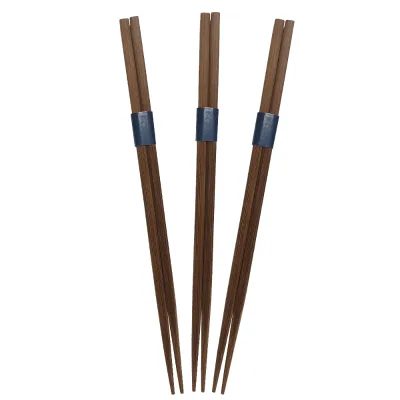 JIAHUI Reusable Natural Bamboo Sushi Chopsticks Eco Friendly Wooden Tableware Dishwasher Safe for Restaurant Home Gift Set