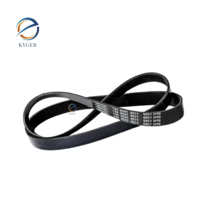 1128 7628 661 8PK1390 Drive Serpentine V-Ribbed Belt for BMW 5 6 Series X3 F07 F10 F11 F12 F13 F25 N55 11287628661