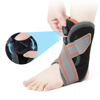 Foot Drop Orthosis Medical Joint Brace Rotary Buckle Strap Pressure Fixation Adjustable Ankle Support