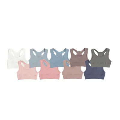 Promotional Products Girls Sports Kids Athletic Wear Baby Workout Clothes Nylon Spandex Sport Style Kids Girls Sports Bra