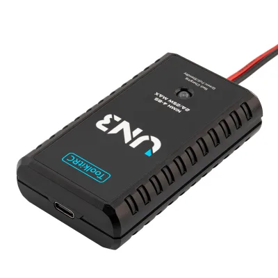 ToolkitRC UN3 USB-C NiMH 4~8S Portable RC Model Compact RC Model AC Balance Battery Charger