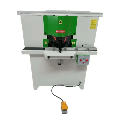380v/220v Pure Copper High Performance Motor High Strength Blade Fine Cutting Machine Double-Head Sawing Angle Machine