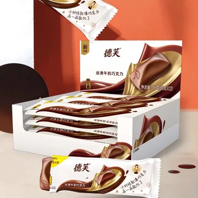 Wholesale Hot Sale of 43g Delicious Milk Flavored Solid Chocolate in a Variety of Flavors Chocolate Bar