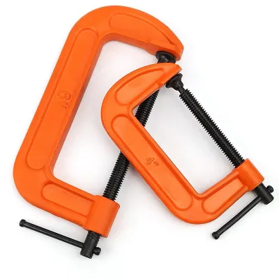Heavy Duty G-Clamps With Wide Jaw Openings for Woodwork Metal Clamping