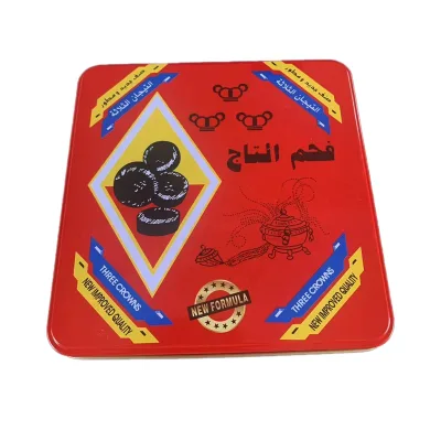 Iron Can Tin Incense Charcoal Hookah Charcoal 80 Content by China Old and Large Factory
