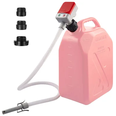 New Automatic Sensing Fill-Up Stop Portable Flame Resistant Plastic Fuel Tank Pump for Diesel//Gasoline 5L/15L/20L Options