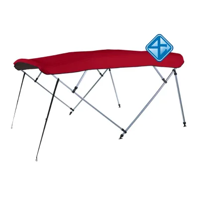 Factory High Quality Waterproof Fabric UV Resistant Stainless Steel Top Boat Covers for Boats