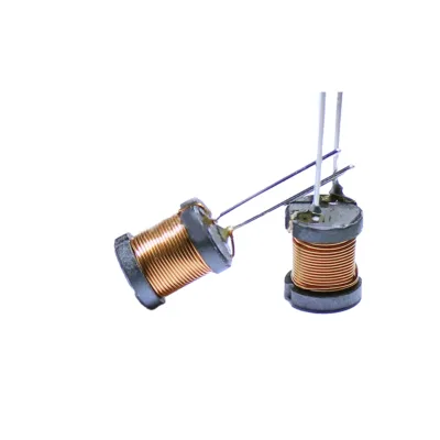 Aolittel 0808 DIP I-shaped Radial Inductor 10x9.5mm 22uh-180uh 10% Tolerance -25~125C Power Inductor