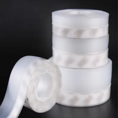Transparent Weather Stripping Tape,Self-Adhesive Window and Door Seal Strip for Draft, Air Leak, Moisture and Weather Protection