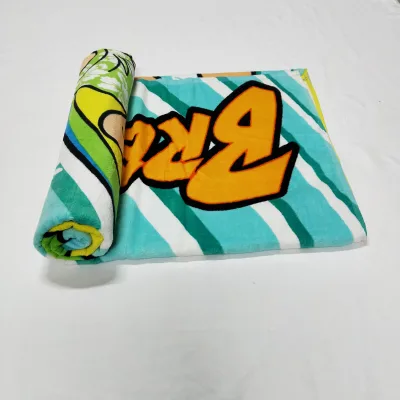 Wholesale 100% Cotton Beach & Bath Towels Luxury Hotel Style Modern Design Novelty Pattern Quick-Dry All-Season Use