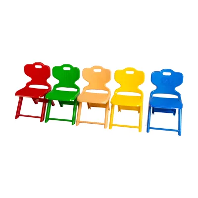 Kindergarten Stackable and Foldable Kids Plastic Chair