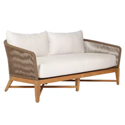 Nordic Outdoor Leisure Rattan Sofa Waterproof Sun protection Patio Living Room Balcony Outdoor Garden Furniture