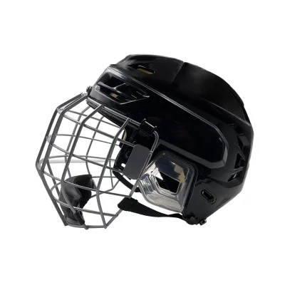 Roller Hockey Helmet Land Hockey Helmet Mask Sports Protective Helmet Factory Wholesale