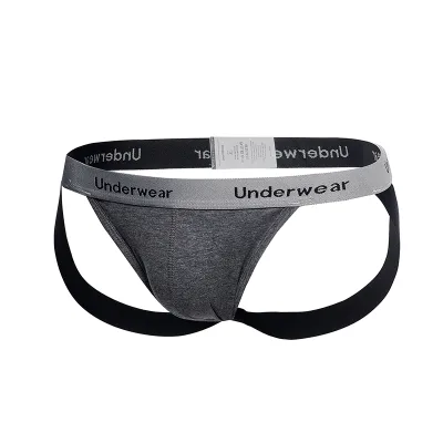 Men's Briefs Wholesale Price Underwear Stretch Lingerie Open Back Jockstrap Boxer Jockstrap