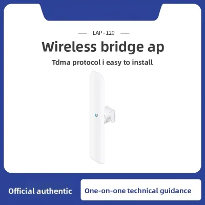 For Ubiquiti Outdoor Wireless Bridge LAP-120 120 Degree Sector Monitoring TDMA Protocle Easy Installation