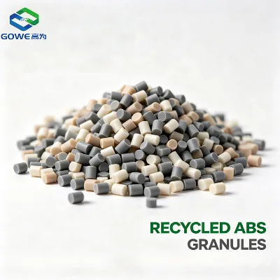 Recycled ABS Granules ABS Recycled Plastic Pellets Reprocessed Resin for General Injection Molding & Consumer Goods
