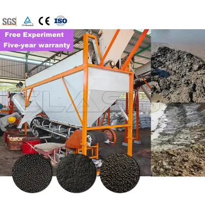 CLASSY High Capacity Sapropel Powdered Organic Fertilizer Factory Design